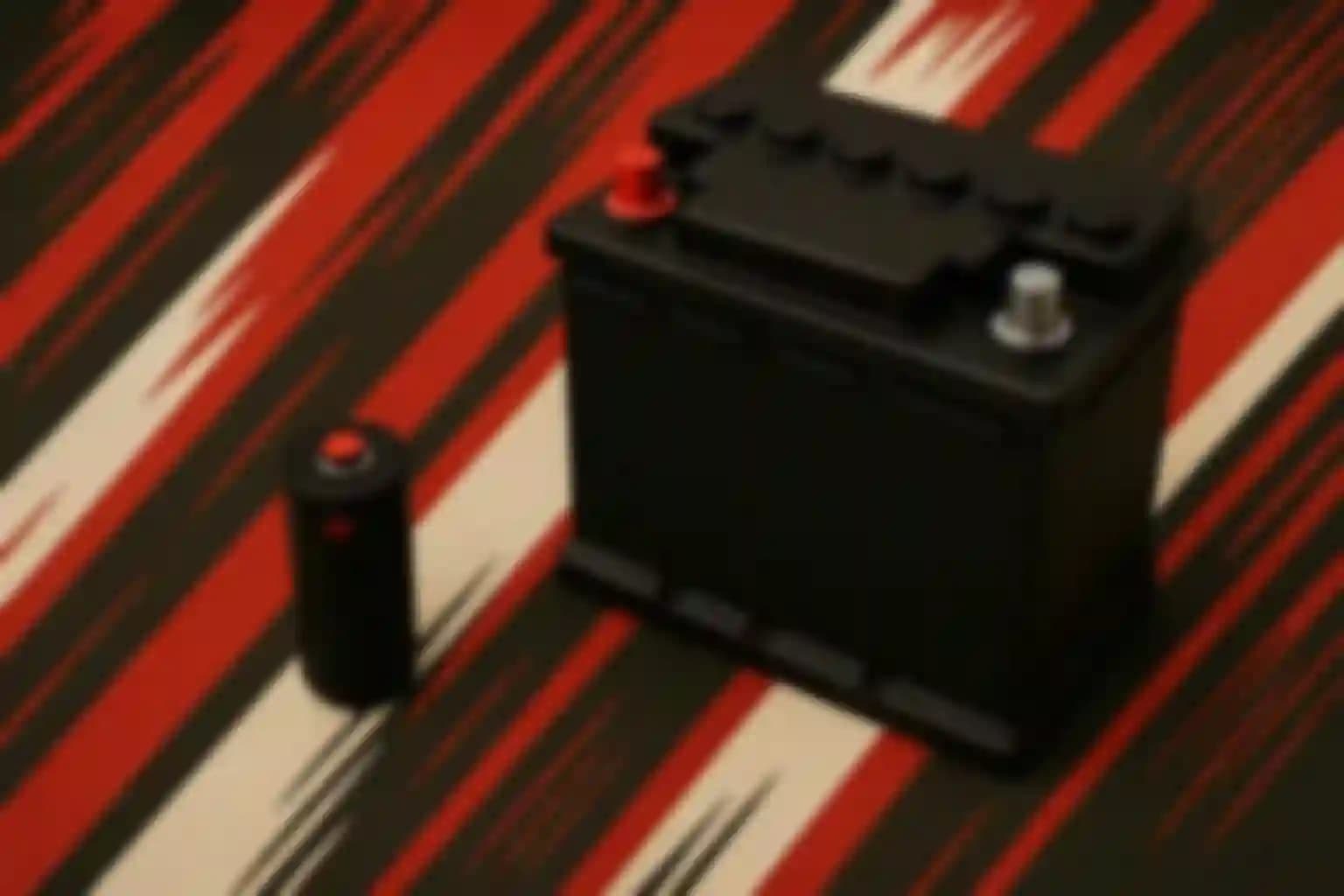 Baterie – hero pozadí